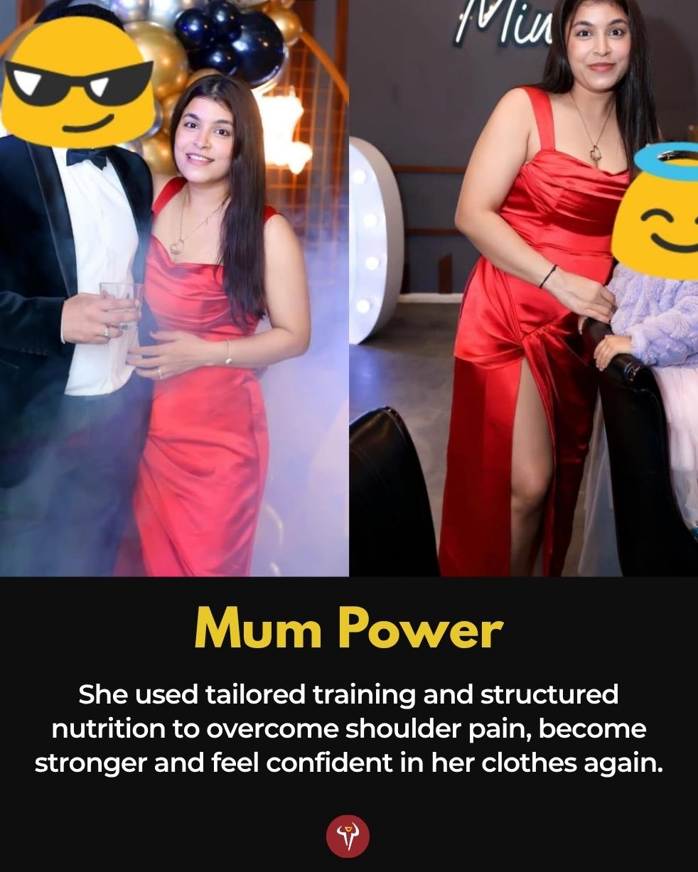 Pooja's before and after transformation: Mum Power